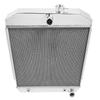Frostbite Aluminum Radiator 4-Row 55/57 Chevy view 2