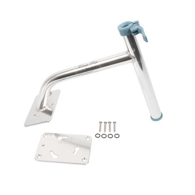 Marinetech Panther ATV KPB60A Quick Release Bow Mount Brackets - 6" Rise, Clear Anodized