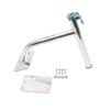 Marinetech Panther ATV KPB60A Quick Release Bow Mount Brackets - 6" Rise, Clear Anodized view 1
