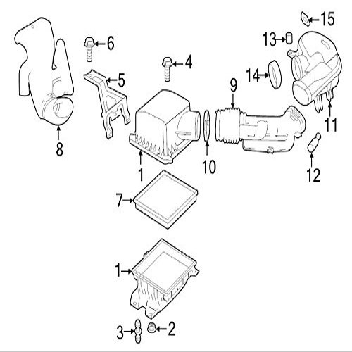 Mopar - Air Filter Housing Bolt