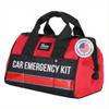Thrive Car Emergency Kit & Roadside Emergency Car Kit - 104-Piece Set, Red Canvas Bag, Universal Fit - Jumper Cables, Escape Hammer & Tire Gauge - Road Trip Essentials & Emergency Supplies view 1