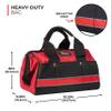 Thrive Car Emergency Kit & Roadside Emergency Car Kit - 104-Piece Set, Red Canvas Bag, Universal Fit - Jumper Cables, Escape Hammer & Tire Gauge - Road Trip Essentials & Emergency Supplies view 3