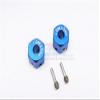 Aluminum Universal Hex Adapter 12mmX9mm - 2Pcs Set Blue view 1