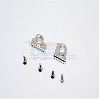 GPM For XMods Generation 1 Upgrade Parts Aluminum Center Shaft Holder With Screws - 2Pcs Set Silver