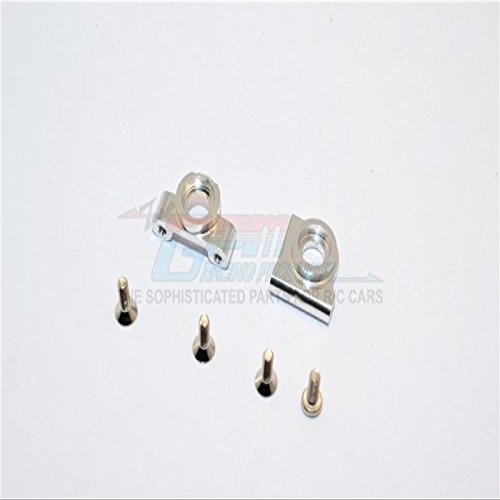 GPM For XMods Generation 1 Upgrade Parts Aluminum Center Shaft Holder With Screws - 2Pcs Set Silver