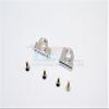 GPM For XMods Generation 1 Upgrade Parts Aluminum Center Shaft Holder With Screws - 2Pcs Set Silver view 1