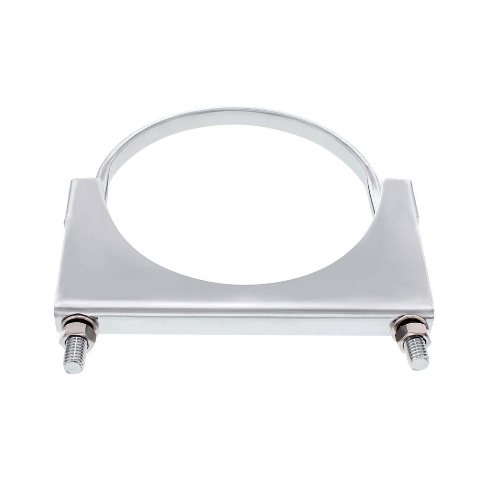 United Pacific 5-inch Chrome U-Bolt Exhaust Clamp, Model 10290