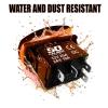 Whip Lights Rocker Switch ON/Off LED Backlit Lighted Whip Switch 12v UTV, Auto, Boat 20A RZR X3 UTV SXSDune Buggy sandrail Golf cart (5361A21 Orange) view 2