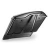 Moto Onfire US Stock Unpainted Extended Saddlebags, 4 1/2 inch Stretched Bags with Lids Fit for Harley Touring Road Glide, Street Glide, Road King, 2014 2015 2016 2017 2018 2019 2020 view 2