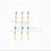 Body Clips + Aluminum Mount For 1/18 To 1/10 Models - 6Pcs Set Gray Silver view 1