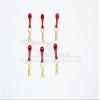 Body Clips + Aluminum Mount For 1/18 To 1/10 Models - 6Pcs Set Red view 1