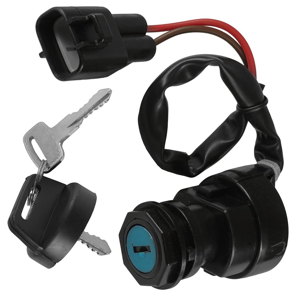 Caltric Ignition Key Switch Compatible with Yamaha Raptor 700 YFM700R YFM 700R 2009-2025