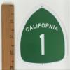 EDS Industries Highway Road Sign Vinyl Car Decal 4" (California 1) view 2