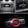 Eaglerich Car Air Conditioning Knobs Decorative Circle for M-ercedes-Benz A B C E CLA view 4