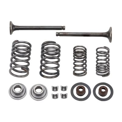 GOOFIT Intake Valve and Exhaust Valve Springs Stem Seals for GY6 50cc 139QMB ATV Scooter Roketa Taotao Sunl