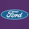 Licensed Ford Logo Long Sleeve Novelty T-Shirt FoMoCo Truck Mustang Performance Purple Large view 4