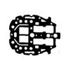 Marine Pro Gasket, Powerhead Adapter Mercury 135-200 EFI 2.5L 200 XS DFI view 1