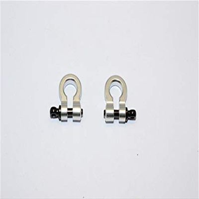 Aluminum Hook For Crawler, Jeep, Trucks Models - 2Pcs Set Silver