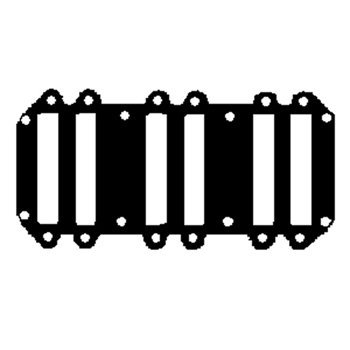 Gasket, Reed Block 7 Petal Compatible with Mercury 2.5L EFI Offshore
