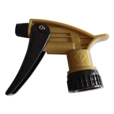Gold/Black, Plastic Acid Resistant Trigger Sprayer