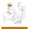 84500-S0K-A00ZB Tray R *Nh167 L* for Honda view 1