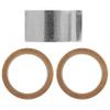 Caltric Muffler Pipe Gaskets Compatible with Yamaha Grizzly 600 Yfm600F 4X4 1998-2001 view 4