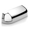 Chromed Half Top Mirror Cover Compatible with Dodge Ram 2009-2018 model 1500 2500 3500 (for Tow Mirror w/signal light cut-out only)(Not fit Big Horn Models) view 2
