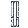 Pro Marine Gasket, Exhaust Cover Compatible with Mercury 70-90hp L3 view 1