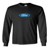 Built Tough Long Sleeve T-Shirt Licensed Ford Truck 4x4 F150 Mustang Black Medium view 2