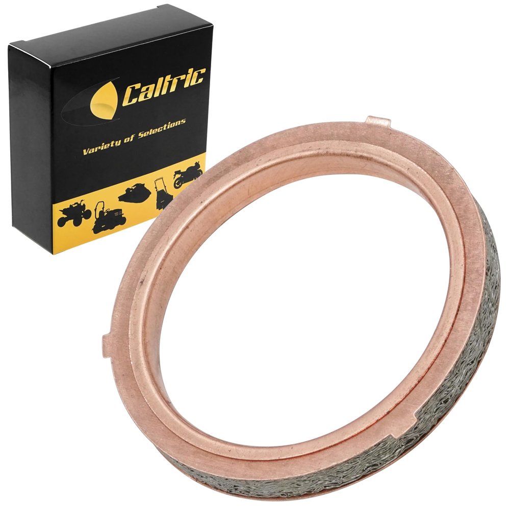 Caltric Muffler Manifold Pipe Gasket Compatible with Suzuki Lt-230 Quadrunner 230 2X4 1985-1993