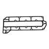 Pro Marine Gasket, Outer Exhaust Compatible with Yamaha 60-70hp 3cyl 6H3 view 1