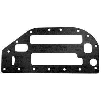 Pro Marine Gasket, Exhaust Cover Compatible with Johnson/Compatible with Evinrude 50-70hp 3 cyl