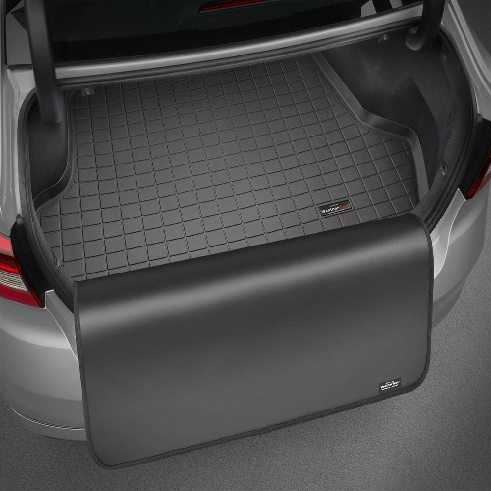 WeatherTech Cargo Trunk Liner with Bumper Protector for Dodge Durango - Behind 3rd Row w/Bumper Protector (41492SK), Tan