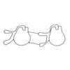 Pro Marine Seal, Intake Manifold Stbd Johnson/Evinrude 90-115hp 60? Eagle Series1995-2000 view 1