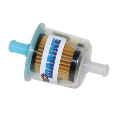 Fuel Filter, Inline 3/8" Universal/Transparent