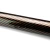 Free Tool Kit EZAUTOWRAP 2D Gold High Gloss Carbon Fiber Car Vinyl Wrap Sticker Decal Film Sheet - 60"X180" (5FT X 15FT) view 2