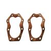 CJ750-Cylinder head SOLID copper gaskets M1/M72/R71 suit Bavarian Motor view 1