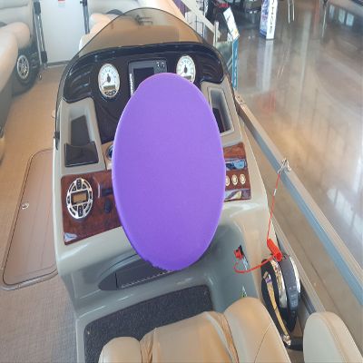 Kansas Creations Boat Steering Wheel Cover (Purple)