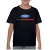 Ford Performance Youth T-Shirt Ford Mustang GT ST Racing Tee Black Medium view 2