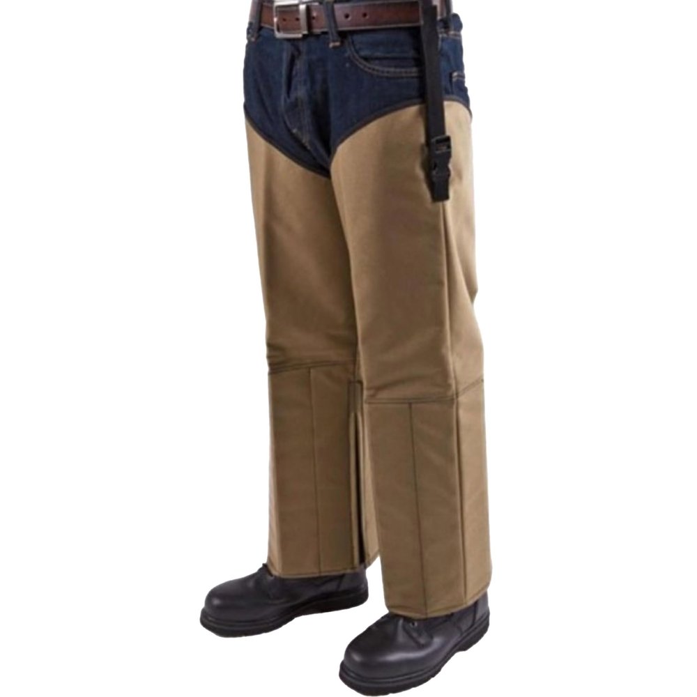 Snake Chapz" Snake Bite Protection Full Size Leggings (Khaki Tan, Tall Stocky)