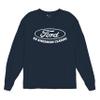 Ford an American Classic Long Sleeve T-Shirt Ford Truck Licensed Navy Blue Medium view 1