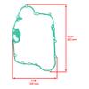 Caltric Clutch Gasket Compatible with Kawasaki Mojave 250 Ksf250A / Kfx250 Mojave 1989-2004 view 2