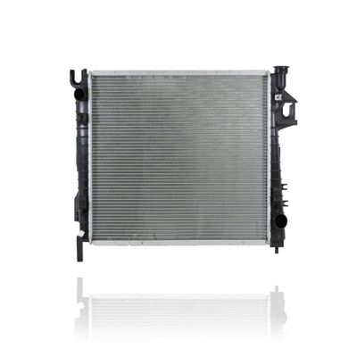 Radiator - Pacific Best Inc. Compatible/Replacement for 2480 02-03 Ram Pickup 3.7/4.7/5.9L - Plastic Tank, Aluminum Core, With Filler Neck