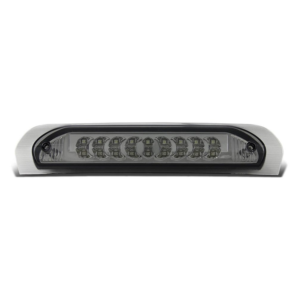 DNA MOTORING 3BL-DRM02-LED-SM Smoked Lens LED High Mount 3rd Third Brake Light [Compatible with 02-08 Dodge Ram 1500/03-09 Ram 2500 3500]