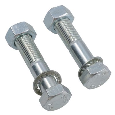 AB Tools Pair Tow Bar/Tow Ball Bolts 75mm Long with Nuts & Washers HIGH TENSILE