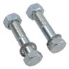 AB Tools Pair Tow Bar/Tow Ball Bolts 75mm Long with Nuts & Washers HIGH TENSILE view 1