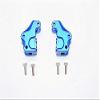 Axial SMT10 Grave Digger (AX90055) Upgrade Parts Aluminum Front/Rear Gear Box Components - 1Pr Set Blue view 1