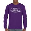 Ford an American Classic Long Sleeve T-Shirt Ford Truck Licensed Purple Medium view 2