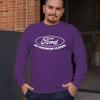 Ford an American Classic Long Sleeve T-Shirt Ford Truck Licensed Purple Medium view 3