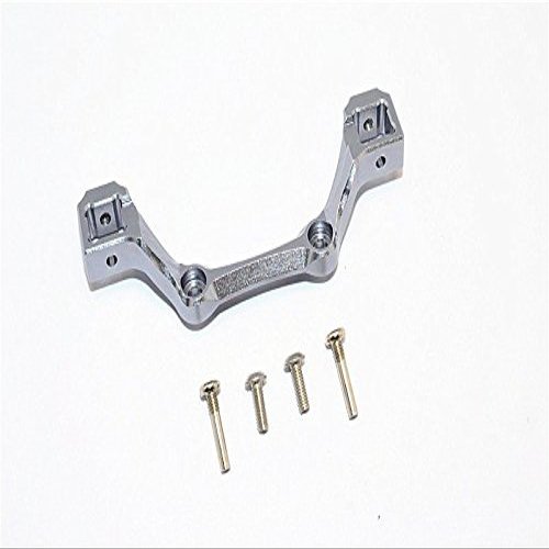 GPM For Traxxas Telluride 4X4 Upgrade Parts Aluminum Front/Rear Body Post Mount - 1Pc Set Gray Silver